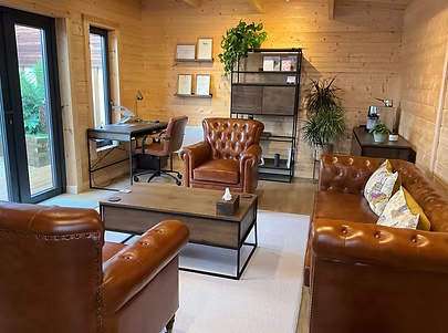 A quiet, safe therapy office space